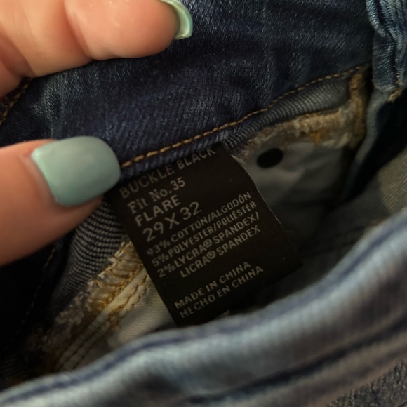 Buckle Black Jeans - Picture 4 of 4